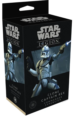 Clone Captain Rex Commander Expansion Star Wars: Legion FFG Clone Wars Cover