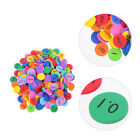 Math Number Counting Disks - Colorful Set of 160 Early Learning Pieces
