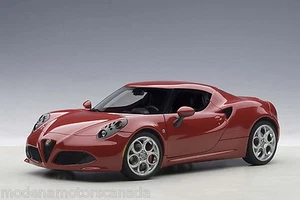 ALFA ROMEO 4C COUPE ALFA RED COMPOSITE 1:18 by AUTOART 70189 BRAND NEW IN BOX - Picture 1 of 9