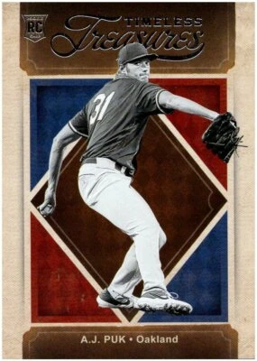  2020 Timeless Treasures #9 A.J. Puk RC - Image 1 of 2