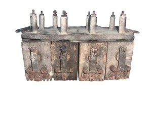 Antique 1909-1927 Ford Model T Ignition Coil Box with Coils - Missing Lid - Picture 1 of 8