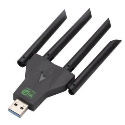 NEW 1300Mbps Dual Band 2.4G/5G Wireless USB 3.0 WiFi Adapter Network Card Dongle - Image 1 of 4