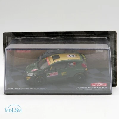 MODELLINO AUTO FORD FIESTA R5 2014 L. BERTELLI M. DOTTA - EDICOLA - SCALA 1:43 - Immagine 1 di 2