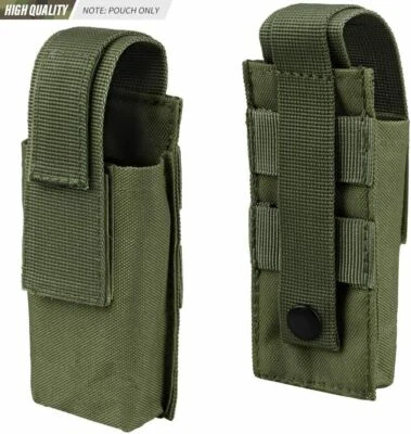 Funda Cuchillo Táctico Bolsa Molle Linterna Funda Estuche Multiherramienta Bolsa Nylon Foto 1 de 4