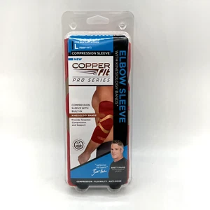 Manica a gomito Copper Fit serie Pro rossa grande uomo e donna - Foto 1 di 4