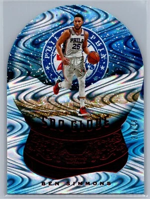 /49 2020-21 Panini Crown Royale - Sno Globe Red Wave #30 Ben Simmons - NM-MT - Image 1 of 2