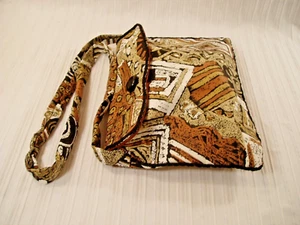 Women Shoulder Bag - Multi-Purpose - 11"W x 8H x 17" strap - Handmade - New - Foto 1 di 4