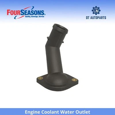 For 1999-2005 Volkswagen Jetta Engine Coolant Water Outlet 4 Seasons 2000 2001 - Image 1 of 4