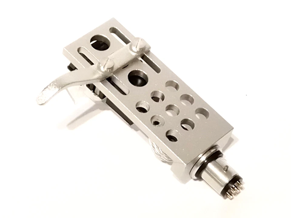 JVC QL-7 Turntable Litz Silver Wired Aluminium Headshell & Cartridge - Image 1 of 4