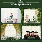 20x Artificial Flower Wall Panel Floral Backdrop Wedding Party Home White Decor