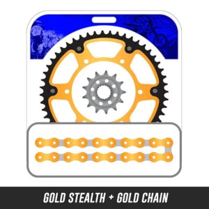EK Stealth Chain and Sprockets Kit for Yamaha YZ250 2003 to 2004 - Picture 1 of 1