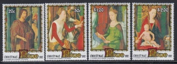 NIUE Navidad 1992 MNH Set Foto 1 de 1