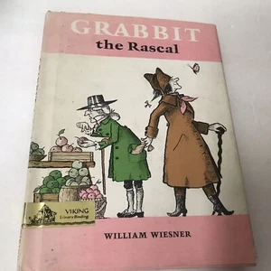 Grabbit the Rascal by William Wiesner vintage 1969 The Viking Press hardcover - Picture 1 of 3