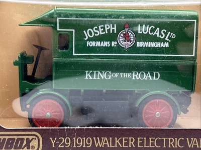 Matchbox Models Of Yesteryear Y-29 1919 Walker Electric Van Joseph Lucas Ltd L20 - Image 1 of 4
