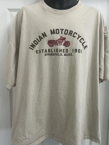 Indian Motorcycle Men's Logo T-Shirt  Size 3XL - Picture 1 of 10