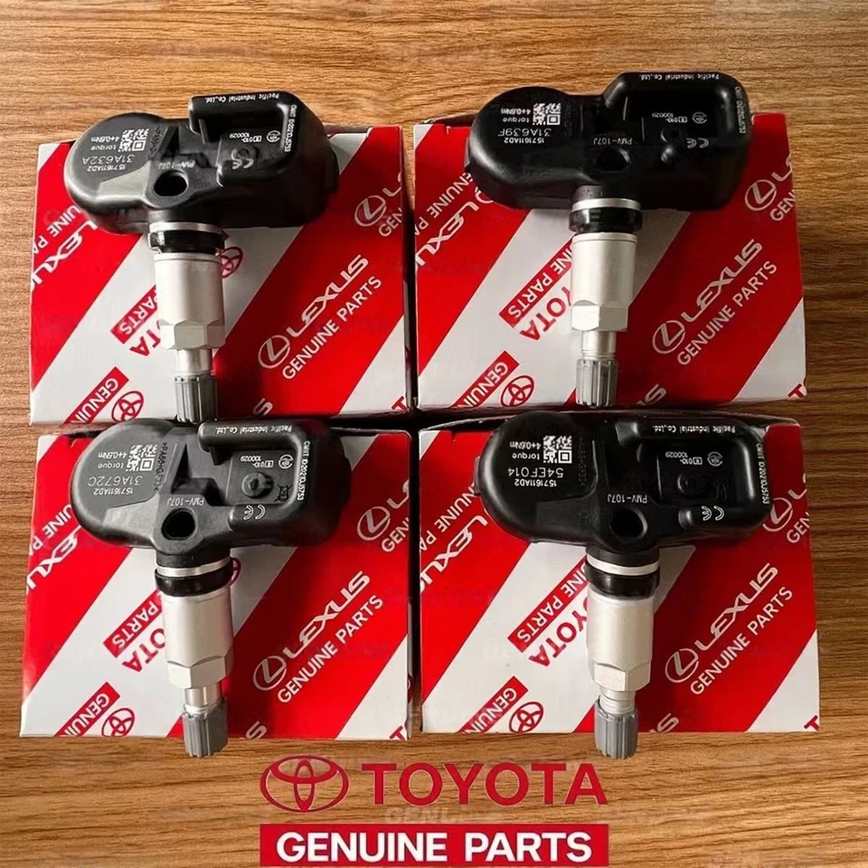 OEM 4X 42607-33021 TPMS PMV-107J For Toyota Lexus TIRE PRESSURE MONITOR SENSOR - Image 1 of 4