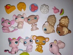 Lote Ratón Raro Littlest Pet Shop #408 y 303 1863 753 1586 1202 2165 Ratones Ratas + - Imagen 1 de 12