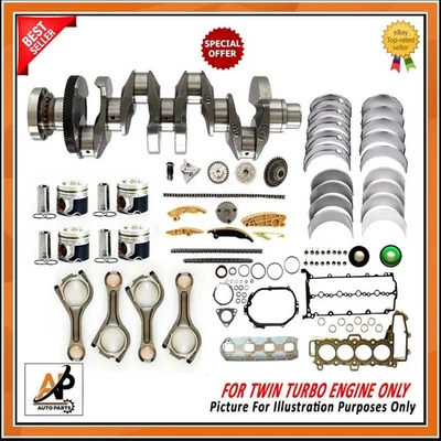 FOR JAGUAR LAND ROVER 2.0 DIESEL 204DTA FORGED CRANKSHAFT WITH REBUILD PARTS - Image 1 of 4