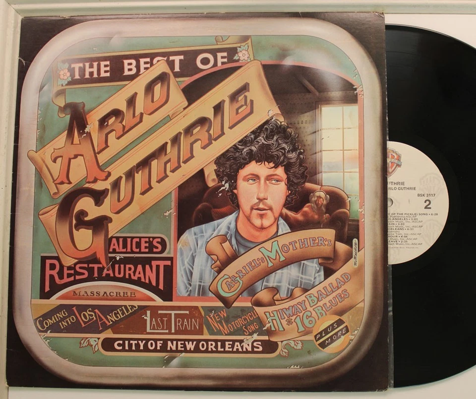 Arlo Guthrie Lp The Best Of On Wb - Vg++ To Nm/ Vg++ - Image 1 of 1