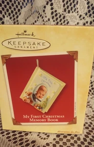 Adornos Hallmark My First Christmas Memory Book Ornament - Imagen 1 de 5
