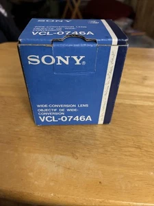 SONY VCL-0746A Wide Conversion Lens - Picture 1 of 7