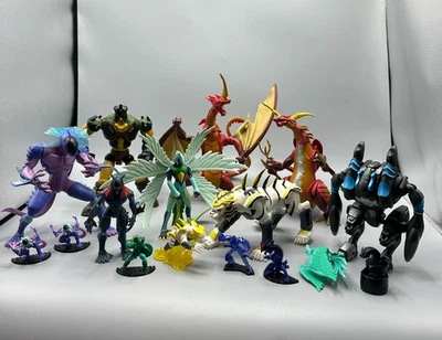 Bakugan Battle Brawlers Action Figure Lot Deluxe Monster Tigrerra Skyress READ - Image 1 of 4
