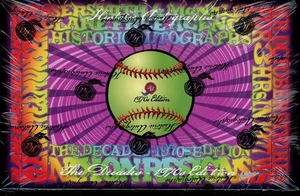 2013 HISTORIC AUTOGRAPHS DECADES OF THE 1970'S BASEBALL HOBBY SEALED BOX - Picture 1 of 2
