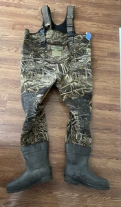 GANDER MOUNTAIN Ducks Unlimited PRO  Camouflage Camo WADER THINSULATE Boot 13 - Picture 1 of 6