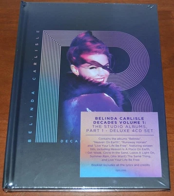 Belinda Carlisle - Decades Volume 1 The Studio Albums - New 2023 Deluxe 4 CD Set - Image 1 of 4