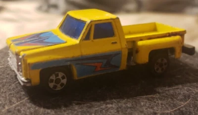 Yellow Blue Red Chevrolet Truck 2 Chevy Square Yatming Rare Vintage - Image 1 of 4