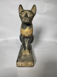 ANTIKE ÄGYPTISCHE ANTIQUITÄTEN ÄGYPTISCHE Statue der Katzengöttin Bastet Ägyptisch v. Chr. - Bild 1 von 12