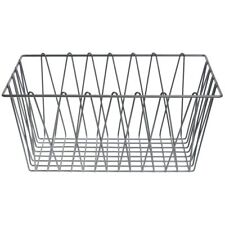 HUBERT® Wire Display Basket Pastry Tray Bakery Basket Rectangular Nickel