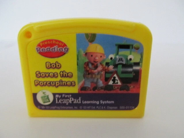  Leap Frog My First LeapPad Bob Builder Saves The Porcupines Cartridge Only  - Image 1 of 1