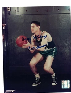 Foto firmada por Bill Sharman Felices Fiestas Boston Celtics 8" x 10" con nuestro certificado de autenticidad - Imagen 1 de 1