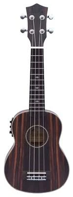 Ukelele eléctrico de madera de ébano Aloha - soprano Foto 1 de 4