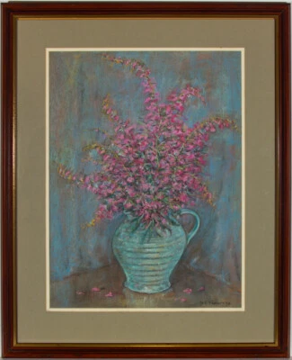 Henry E. Foster (1921-2010) - 1998 Pastel, Rosebay Willowherb Foto 1 de 4