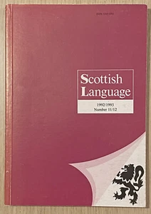 Scottish Language 1992/1993 Number 11/12 - Picture 1 of 1
