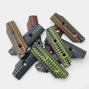 2 empuñaduras de escamas de mango de cuchillo G10 para hojas fijas pequeñas Strider - Imagen 1 de 11