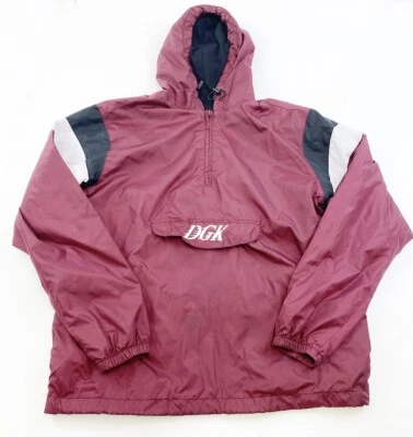 Chaquetas DGK Anorak para hombre rojas medianas  Foto 1 de 4