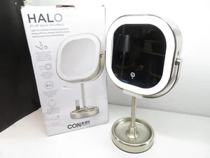 CONAIR HALO SPECCHIO LED RICARICABILE USATO ++ - Foto 1 di 15
