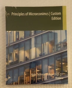 Principles of Microeconomics (LooseLeaf) (Custom) - 8th edition Wake Tech NEW NC - Imagen 1 de 3