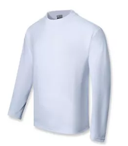 Unisex Adults Sun Smart Long Sleeve Light weight Tee Shirt 24 colours Micro Mesh - Picture 1 of 25