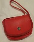 American Girl Red " Leather" Coin Purse Pleasant Company Used In Great Condition