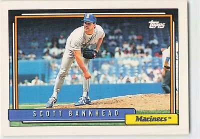 1992 Topps #155 Scott Bankhead - Image 1 of 2