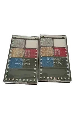 (2) Wet N Wild This Bites GLITTER PALETTE Pressed Powder #1230291 Fantasy Makers - Image 1 of 4