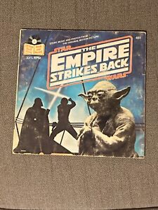 Star Wars The Empire Strikes Back Read Along Book And 33 1/3 RPM Record 1980