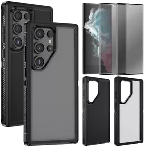 Custodia telefono gomma robusta ultra 5G per Samsung S22 / vetro temperato privacy - Foto 1 di 28