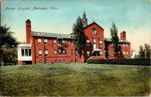 1915. MONTAGUE, MASS. FARREN HOSPITAL. POSTKARTE EE9 - Bild 1 von 2