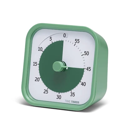 Home MOD 60 Minute Kids Visual Timer Home Edition Homeschool Study Tool - Green - Image 1 of 4