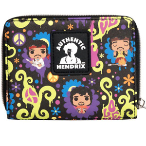 Officially Licensed Funko Collectible Jimi Hendrix Love & Flowers Printed Purse